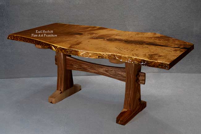 live edge table